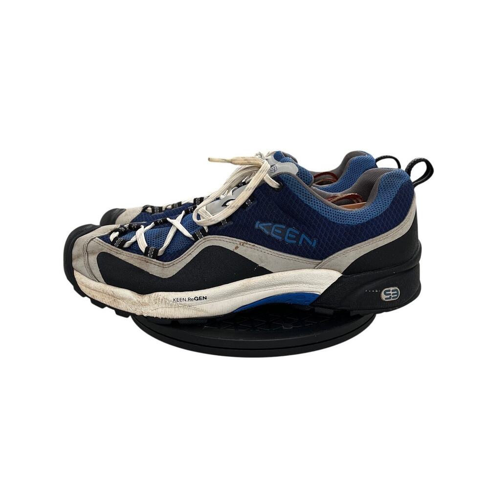 KEEN Men's Wasatch Crest Vent Hiking Shoes Size 14 Blue White Gray
